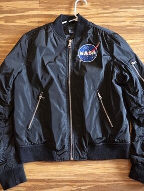 Forever 21 NASA Bomber Jacket